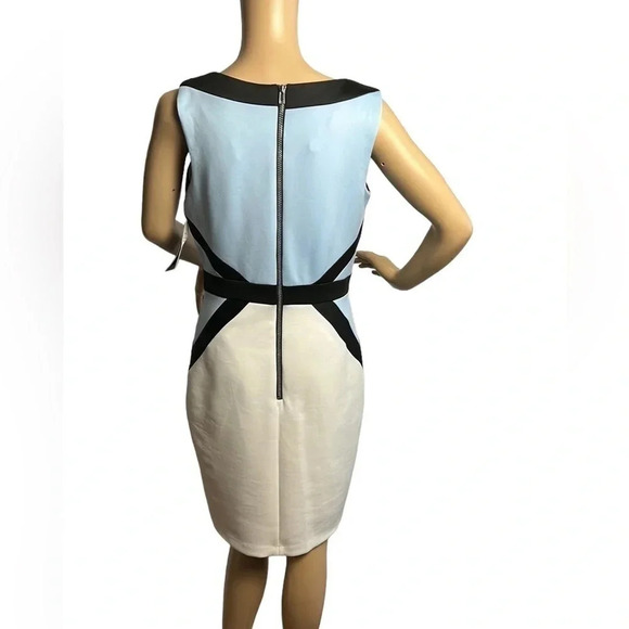 JAX dress size 6 ,NEW! fitted sleeveless geometric,flattering,mesh,geometric - Picture 2 of 13